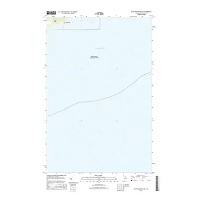 2017 Map of Point Houghton OE S, 2017 Print