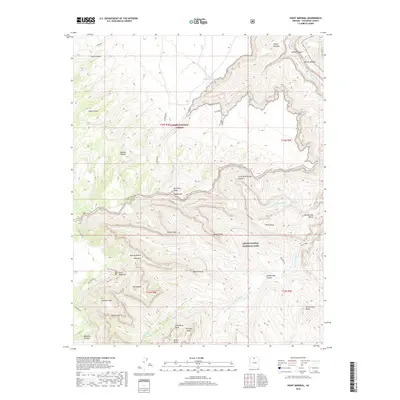 2018 Map of Point Imperial, 2018 Print