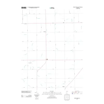 2013 Map of Point Isabel, 2013 Print