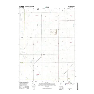 2016 Map of Point Isabel, 2016 Print