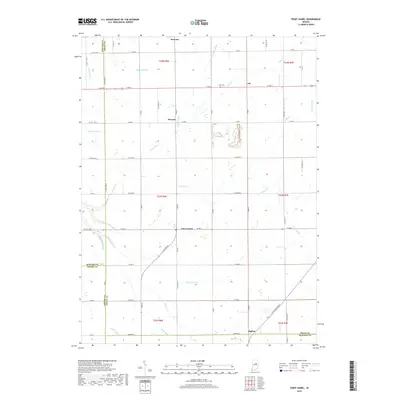 2019 Map of Point Isabel, 2019 Print