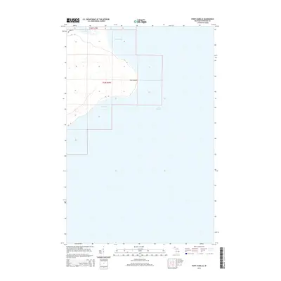 2014 Map of Point Isabelle, 2014 Print