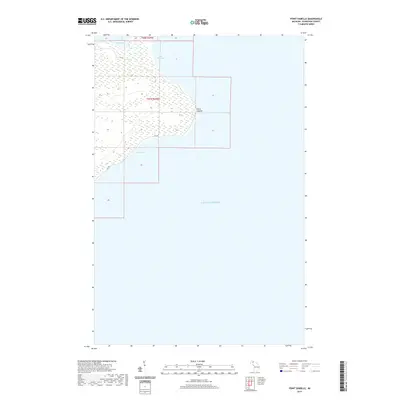 2019 Map of Point Isabelle, 2019 Print