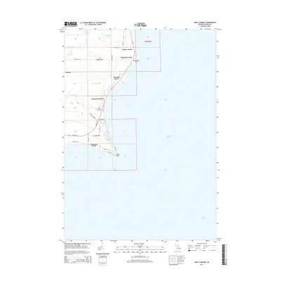 2014 Map of Point Lookout, 2014 Print