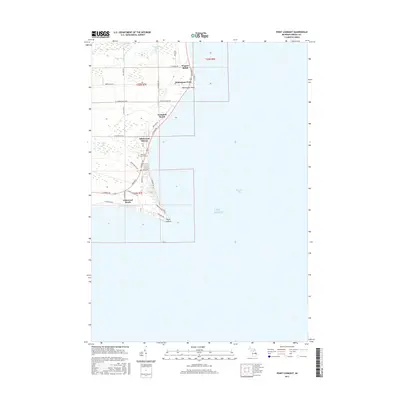 2017 Map of Point Lookout, 2017 Print