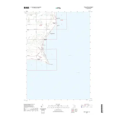 2019 Map of Point Lookout, 2019 Print