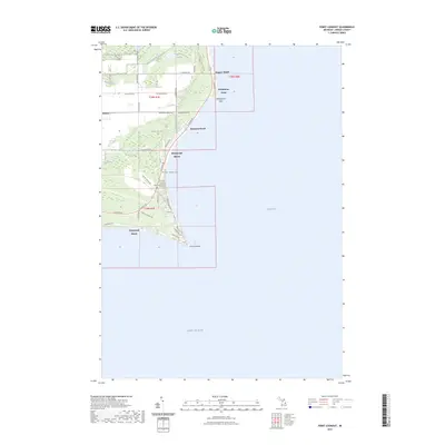 2023 Map of Point Lookout, 2023 Print