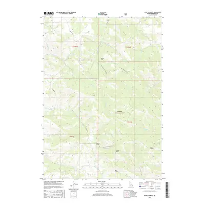 2017 Map of Point Lookout, 2017 Print