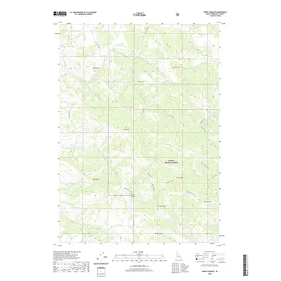 2020 Map of Point Lookout, 2020 Print