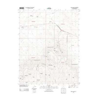 2013 Map of Point Lookout, 2013 Print