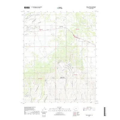 2019 Map of Point Lookout, 2019 Print