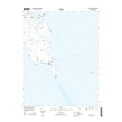 2014 Map of Point Lookout, 2014 Print