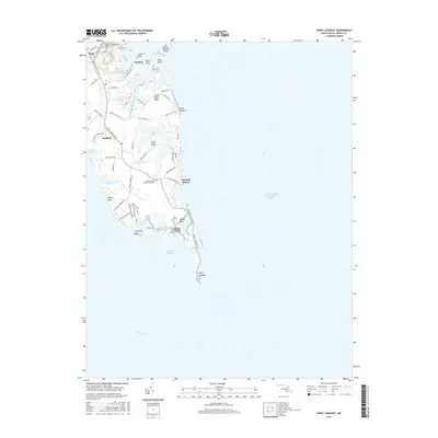 2016 Map of Point Lookout, 2016 Print