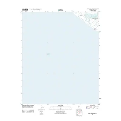 2012 Map of Point Mugu OE W, 2012 Print