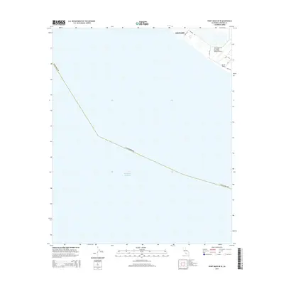 2015 Map of Point Mugu OE W, 2015 Print