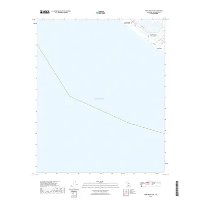 2018 Map of Point Mugu OE W, 2018 Print
