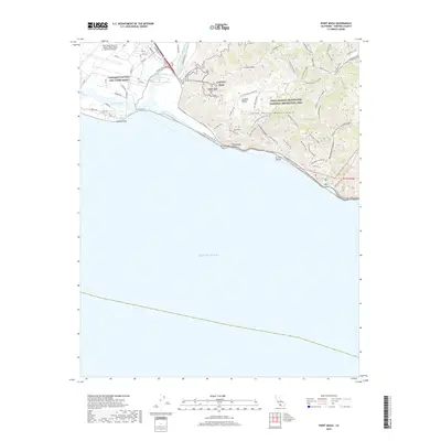 2018 Map of Point Mugu, 2018 Print