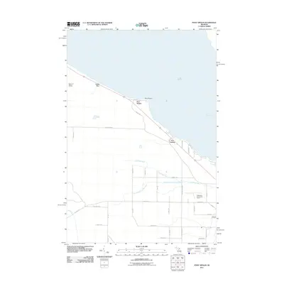 2011 Map of Point Nipigon, 2011 Print