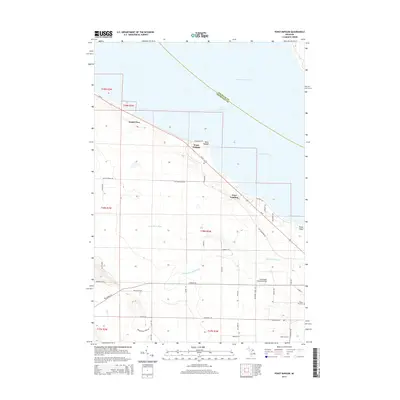 2014 Map of Point Nipigon, 2014 Print