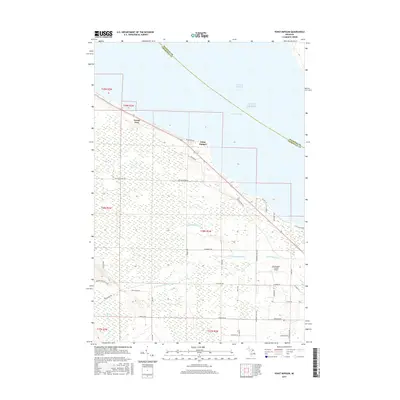 2017 Map of Point Nipigon, 2017 Print