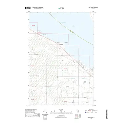 2019 Map of Point Nipigon, 2019 Print