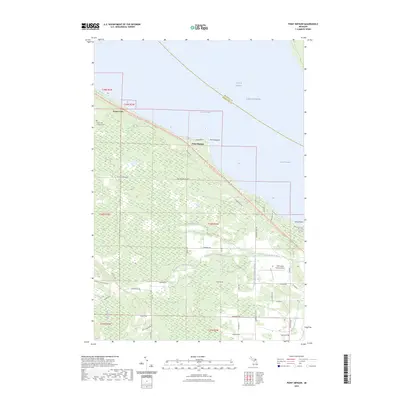 2023 Map of Point Nipigon, 2023 Print