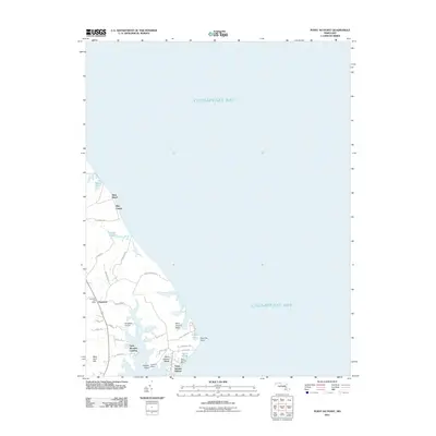 2011 Map of Point No Point, 2011 Print