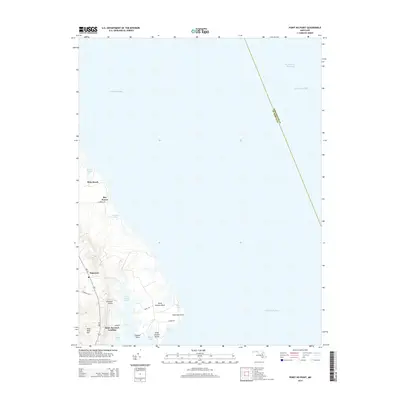 2014 Map of Point No Point, 2014 Print