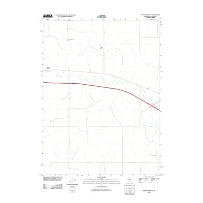 2011 Map of Point of Rocks, 2011 Print