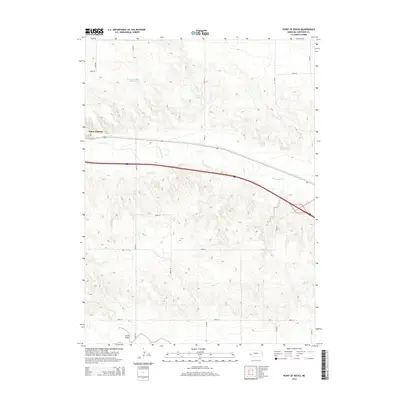 2014 Map of Point of Rocks, 2014 Print