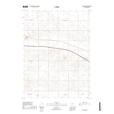 2017 Map of Point of Rocks, 2017 Print