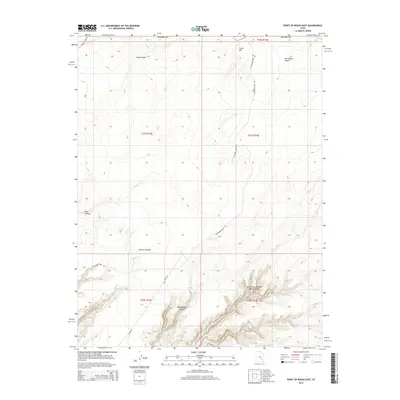 2014 Map of Point of Rocks East, 2014 Print