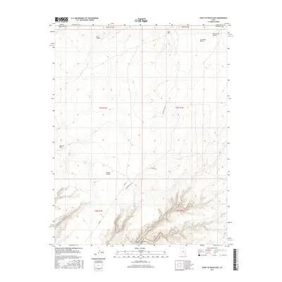 2017 Map of Point of Rocks East, 2017 Print