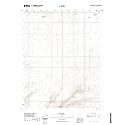 2020 Map of Point of Rocks East, 2020 Print
