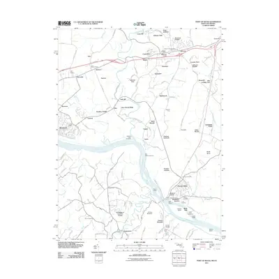 2011 Map of Point of Rocks, 2011 Print