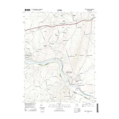 2014 Map of Point of Rocks, 2014 Print