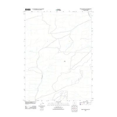 2012 Map of Point of Rocks SE, 2012 Print