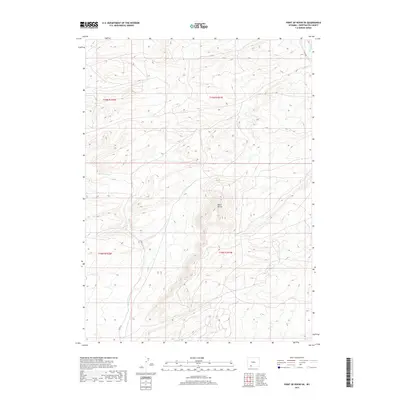 2017 Map of Point of Rocks SE, 2017 Print