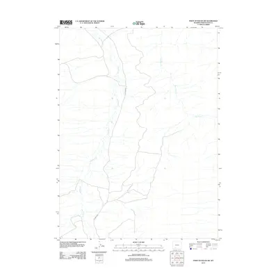 2012 Map of Point of Rocks SW, 2012 Print