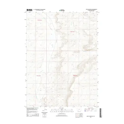 2015 Map of Point of Rocks SW, 2015 Print