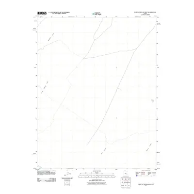 2011 Map of Point of Rocks West, 2011 Print
