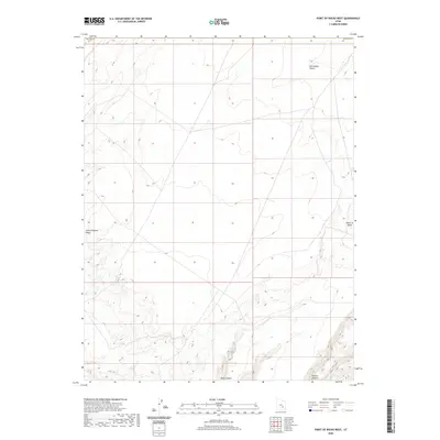 2020 Map of Point of Rocks West, 2020 Print