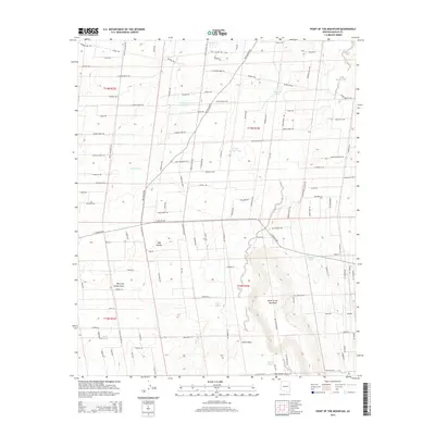2014 Map of Point of the Mountain, 2014 Print