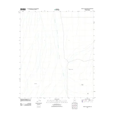2011 Map of Point of the Pintas, 2011 Print