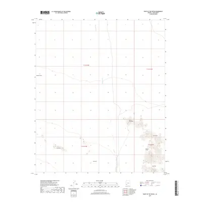 2018 Map of Point of the Pintas, 2018 Print