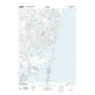 2011 Map of Point Pleasant, 2011 Print