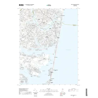 2019 Map of Point Pleasant, 2019 Print