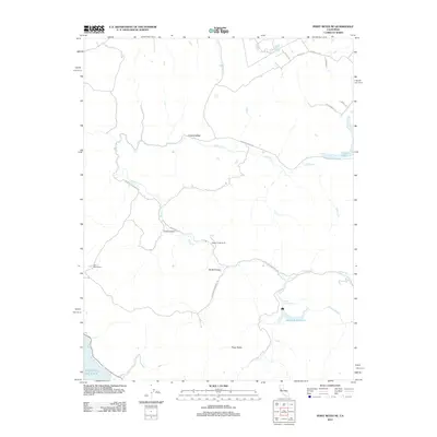 2012 Map of Point Reyes NE, 2012 Print