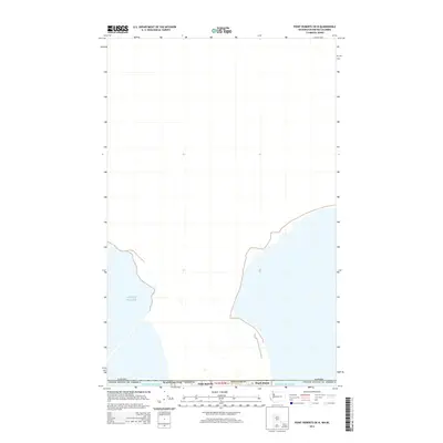 2014 Map of Point Roberts OE N, 2014 Print