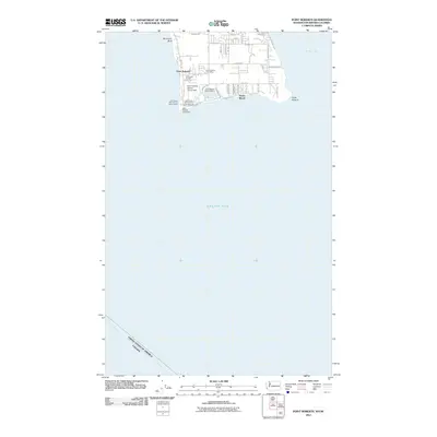 2011 Map of Point Roberts, 2011 Print